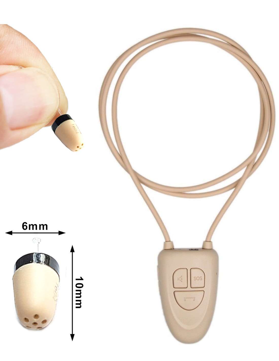 Micro oreillette espion micro oreillette espion bluetooth sans fil et kit  mini oreillette invisible