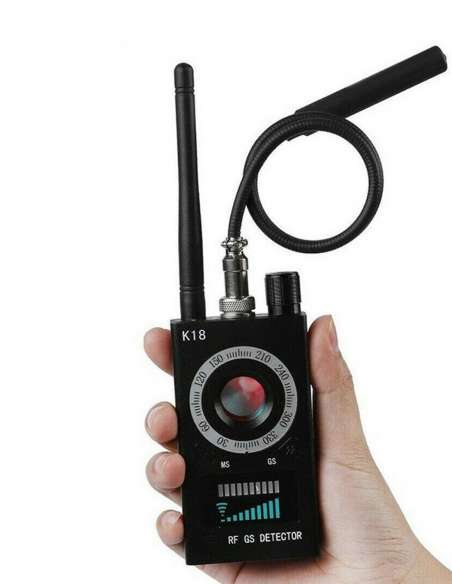 Detecteur de camera espion GPS et frequences