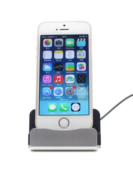 Dock et chargeur Iphone USB Lightning - camera/micro GSM