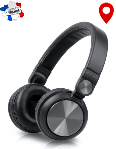 Casque Bluetooth Muse kit mains-libres - Traceur GSP avec micro