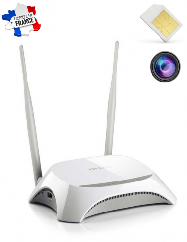 Routeur wifi TP Link - module camera espion / micro GSM