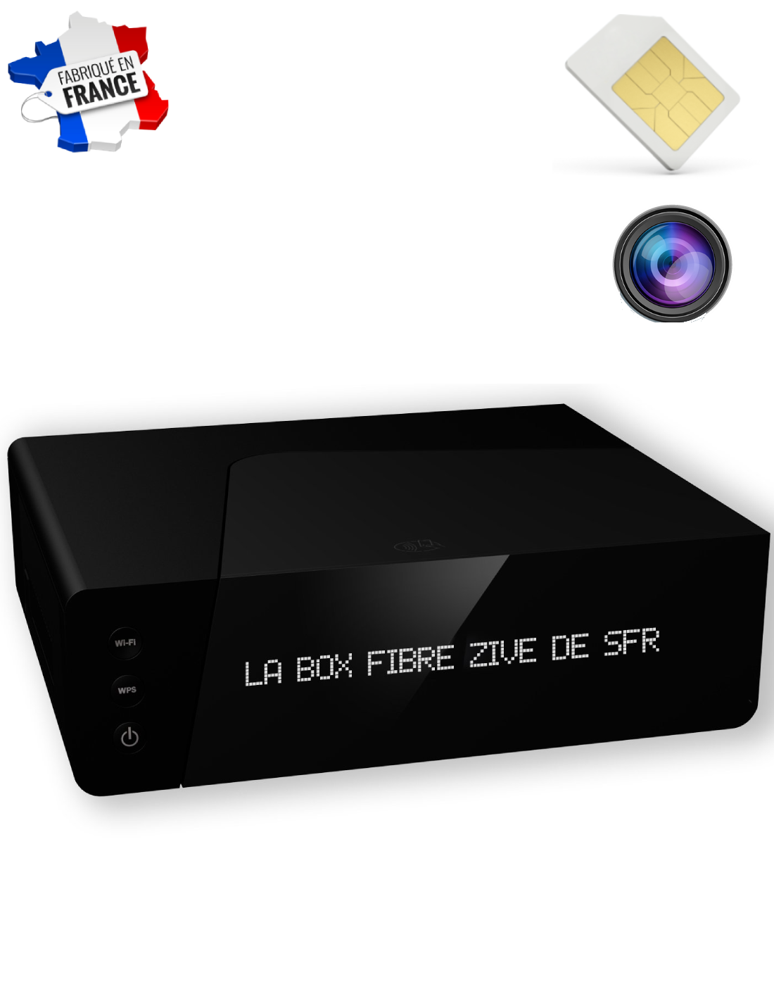 Box internet - SFR Box Zive - Intégration caméra espion