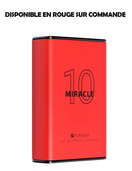 Micro espion GSM - batterie externe rouge - jusqu'a 100 j