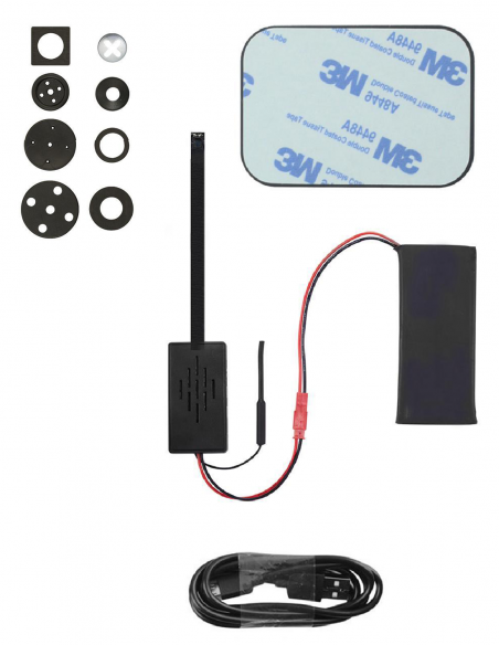 Module DIY mini camera wifi HD 120° a distance - accessoires