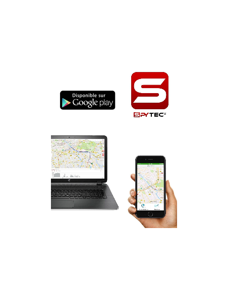 Balise GPS espion - tres longue autonomie - application mobile