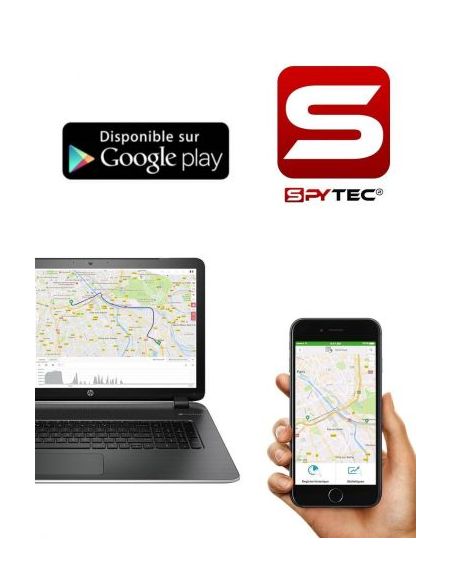 Traceur GPS espion - Application Spytec