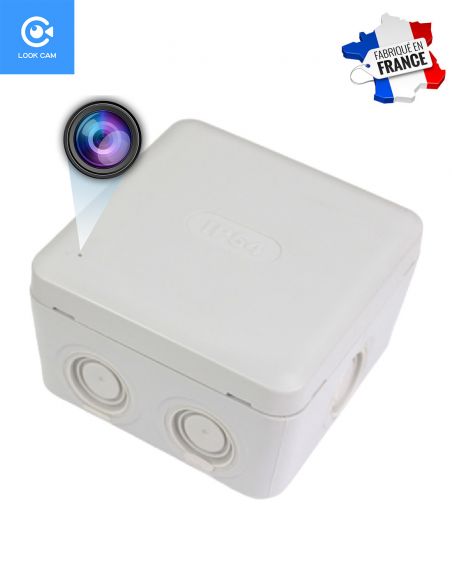 Caméra espion wifi HD dans une boîte de dérivation - look cam