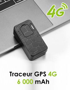 Mini Gps Tracker Traceur Gps Voiture Traceur Gps Avec Application Gratuite  Étanche Ip67 Sans Abonnement 1500Mah En Veille Jus[X25]