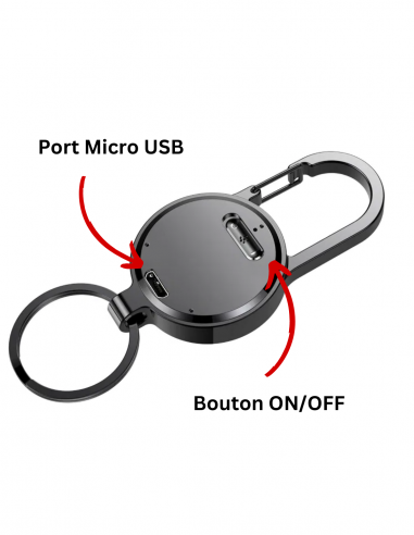 YOSOO Mini Enregistreur Vocal Vidéo Appareil D'enregistrement Numérique