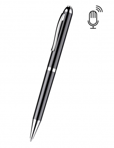 Stylo micro espion noir -...