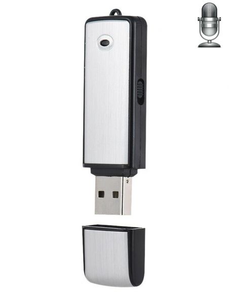Cle USB micro enregistreur espion 8GO