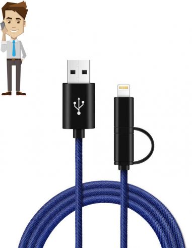Micro espion GSM Câble USB Micro USB...