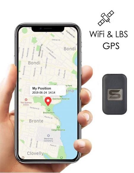 Micro GSM et GPS detection de son et mouvement - map