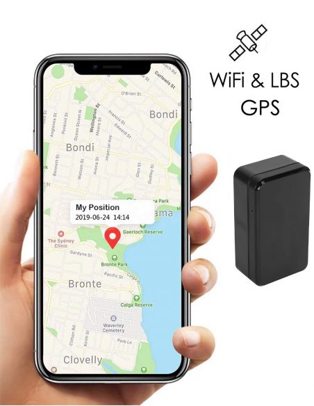 Tracker GPS avec micro ecoute en temps reel - map
