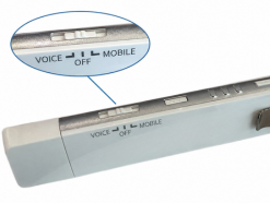 Mode d'enregistrement en continu ou en détection de son