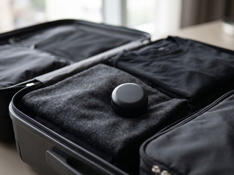 Balise Silent Tag pour valise et objets de valeur