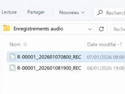 Horodatage date et heure